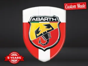 Fiat Abarth Adesivo Rinforzato Durevole Alta Qualità Professionale